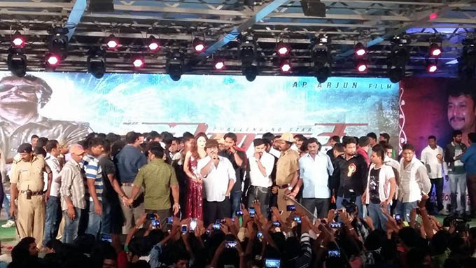 Mr. Airavata is an upcoming Indian Kannada action film directed & written by AP Arjun and produced by Sandesh Nagaraj. Music composed by V. Harikrishna. Darshan, Urvashi Rautela and Prakash Raj playing in the lead role, Darshan,Mr. Airavata Audio Launch,Mr. Airavata,Mr. Airavata Audio Launch pics,Mr. Airavata Audio Launch images,Mr. Airavata Audio Launch photos,Mr. Airavata Audio Launch stills,Mr. Airavata Audio Launch pictures,ravichandran,ravichandran at Airavata Audio