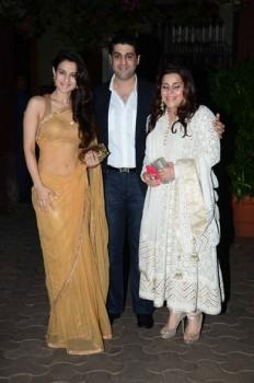 Bollywood Actress Sushmita Sen, Ameesha Patel and others at Queenie Singh's Wedding Bash.