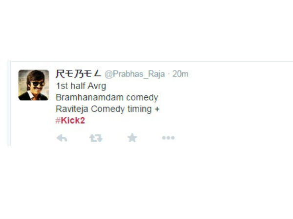 Ravi Teja's 'Kick 2' : Fans Tweet Ravi Teja,kick 2,kick 2 review,kick 2 Live Audience Response,Rakul Preet Singh,telugu movie Kick 2