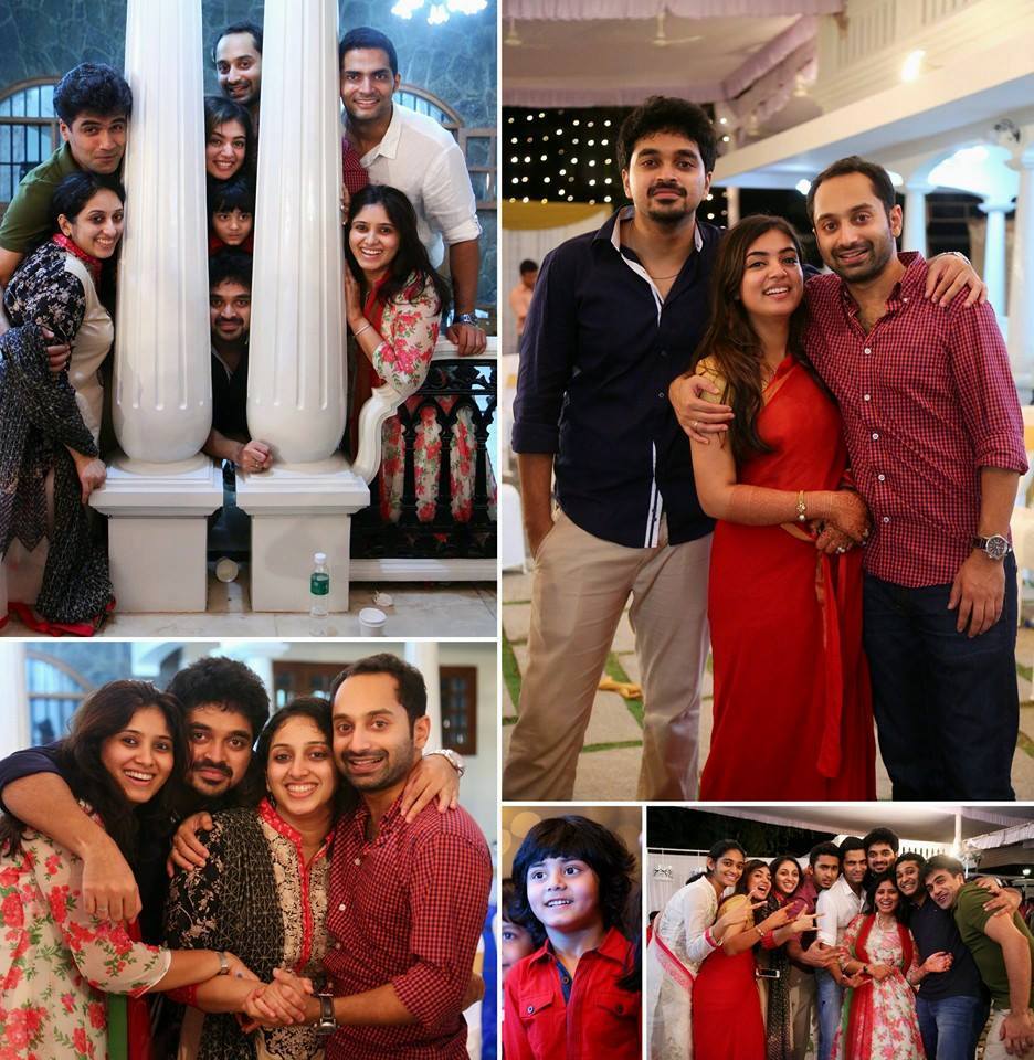 Fahadh Faasil and Nazriya Nazim celebrate their first wedding anniversary on 21 August 2015. Fahadh Faasil,nazriya nazim,fahadh nazriya,fahadh nazriya wedding anniversary,fahadh nazriya photos,fahadh nazriya celebration photos