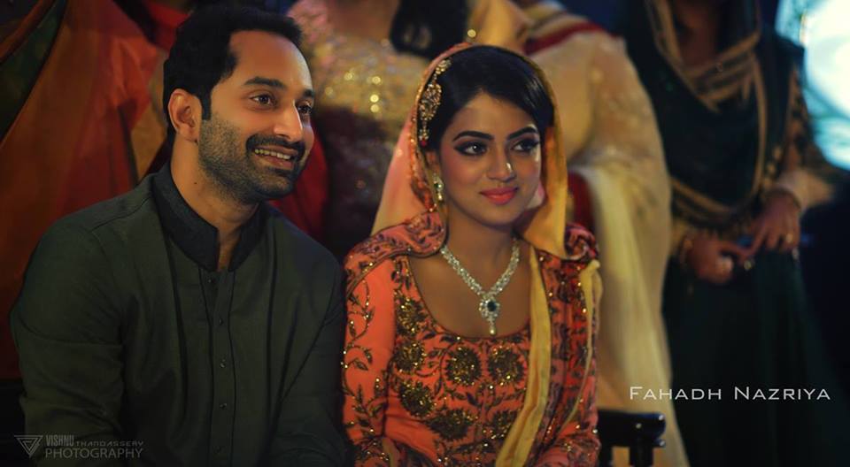 Fahadh Faasil and Nazriya Nazim celebrate their first wedding anniversary on 21 August 2015. Fahadh Faasil,nazriya nazim,fahadh nazriya,fahadh nazriya wedding anniversary,fahadh nazriya photos,fahadh nazriya celebration photos