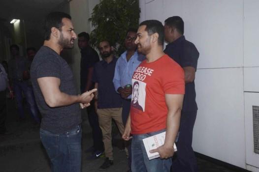 Bollywood Actor Aamir Khan Spotted at Mehboob Studio.