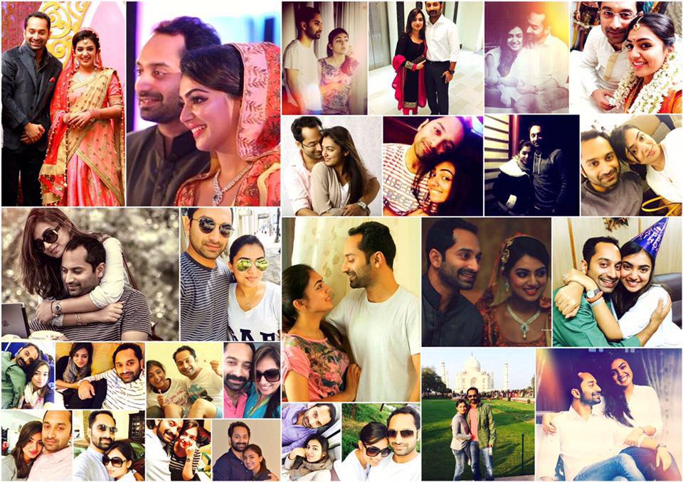 Fahadh Faasil and Nazriya Nazim celebrate their first wedding anniversary on 21 August 2015. Fahadh Faasil,nazriya nazim,fahadh nazriya,fahadh nazriya wedding anniversary,fahadh nazriya photos,fahadh nazriya celebration photos