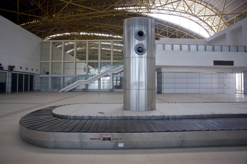 Not a single passenger has passed through the gates of Jaisalmer Airport, two years after the completion of a $17 million terminal. India's Abandoned Airport,Abandoned Airport,ghost Airport,India's brand new ghost airport,India's new ghost airport,India's ghost airport,Jaisalmer Airport