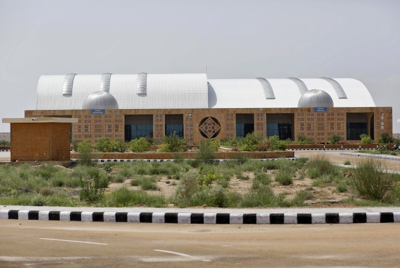 Not a single passenger has passed through the gates of Jaisalmer Airport, two years after the completion of a $17 million terminal. India's Abandoned Airport,Abandoned Airport,ghost Airport,India's brand new ghost airport,India's new ghost airport,India's ghost airport,Jaisalmer Airport