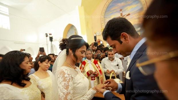 Alphonse Puthren got married to Aleena Mary Antony on 22 August.