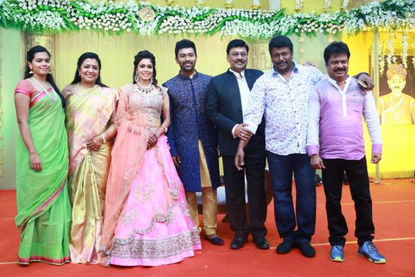 Actor Shanthanu and Keerthi Wedding Reception Pictures. Shanthanu and Keerthi Wedding Reception,Shanthanu and Keerthi Reception,Shanthanu Wedding Reception,Shanthanu and Keerthi,Shanthanu,Keerthi,Shanthanu Reception,Shanthanu marriage Reception,Vijay,Rajinikanth,Vijayakanth