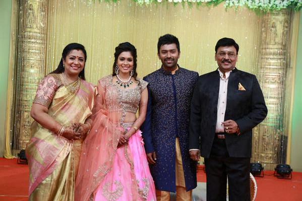 Actor Shanthanu and Keerthi Wedding Reception Pictures. Shanthanu and Keerthi Wedding Reception,Shanthanu and Keerthi Reception,Shanthanu Wedding Reception,Shanthanu and Keerthi,Shanthanu,Keerthi,Shanthanu Reception,Shanthanu marriage Reception,Vijay,Rajinikanth,Vijayakanth