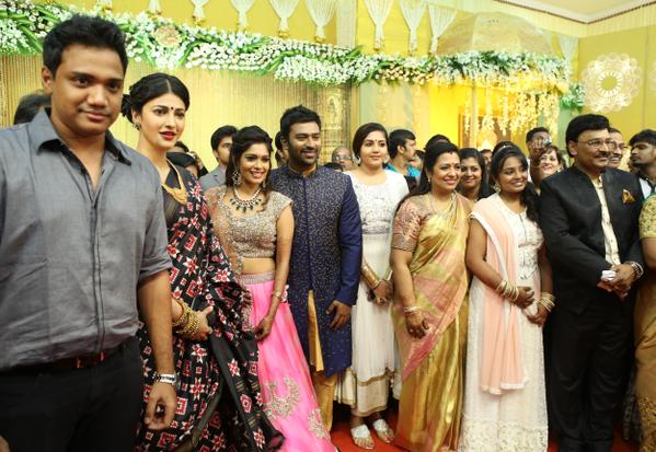 Actor Shanthanu and Keerthi Wedding Reception Pictures. Shanthanu and Keerthi Wedding Reception,Shanthanu and Keerthi Reception,Shanthanu Wedding Reception,Shanthanu and Keerthi,Shanthanu,Keerthi,Shanthanu Reception,Shanthanu marriage Reception,Vijay,Rajinikanth,Vijayakanth