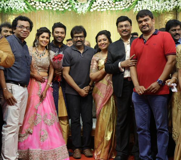 Actor Shanthanu and Keerthi Wedding Reception Pictures. Shanthanu and Keerthi Wedding Reception,Shanthanu and Keerthi Reception,Shanthanu Wedding Reception,Shanthanu and Keerthi,Shanthanu,Keerthi,Shanthanu Reception,Shanthanu marriage Reception,Vijay,Rajinikanth,Vijayakanth