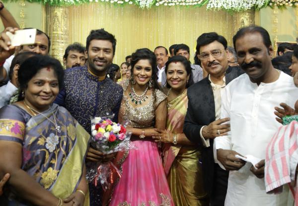 Actor Shanthanu and Keerthi Wedding Reception Pictures. Shanthanu and Keerthi Wedding Reception,Shanthanu and Keerthi Reception,Shanthanu Wedding Reception,Shanthanu and Keerthi,Shanthanu,Keerthi,Shanthanu Reception,Shanthanu marriage Reception,Vijay,Rajinikanth,Vijayakanth