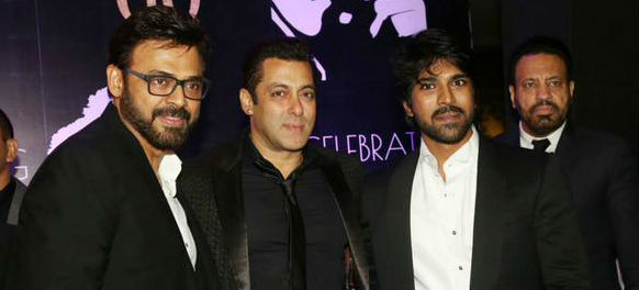 Bollywood Actor Salman Khan at Chiranjeevi's 60th Birthday Celebration. Salman Khan,Salman Khan at Chiranjeevi's 60th Birthday Celebration,Chiranjeevi's 60th Birthday Celebration,Chiranjeevi 60th Birthday Celebration,Chiranjeevi