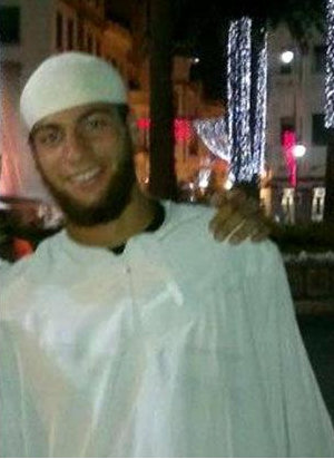 Ayoub El-Khazzani, the French train attacker, who armed with an AK47 was involved in a suspected terror attack on Paris-bound train is believed to have fought for Isis in Syria. The Isis terrorist attempted to carry out a terror attack on French train carrying 500 passengers. Ayoub El-Khazzani,French train attacker,Ayoub El-Khazzani isis,France,Paris,Amsterdam paris train attack,Isis terror attack on French train,pictures of Ayoub El-Khazzani,photos of Ayoub El-Khazzani