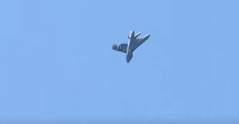 A military jet taking part in the Shoreham Air Show crashed into a busy main road on Saturday, killing 11 people and injuring more than a dozen others.The Hawker Hunter fighter jet crashed near Brighton after the pilot failed to pull out of a loop manoeuvre. Videos and photos of the deadly accident shared on social media shows, the Hawker Hunter fighter jet going in up in the sky, before plummeting speedily into the busy road. A huge fireball is seen erupting through the tress amid plumes of black smoke folowing the crash. Shoreham Air Show plane crash,military jet crashes at air show,airshow,Hawker Hunter fighter jet,images of shoreham airshow crash,British airshow,crash,plane crash,airshow plane crashes