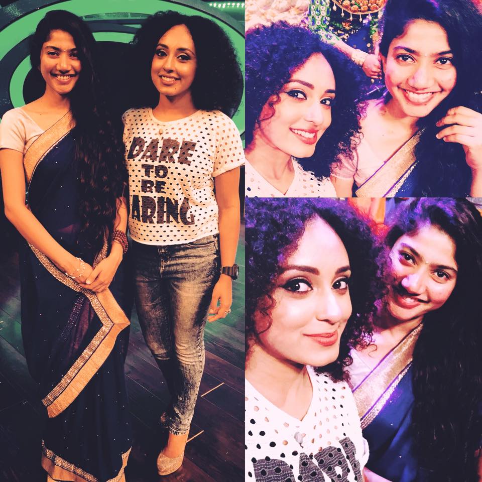 Sai Pallavi appeared on the Sunday episode of Gum on D2 aka D4 Dance Reality Show. Sai pallavi,sai pallavi new,sai pallavi with GP,sai pallavi in D4,sai pallavi in D4 Dance show