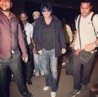 Photos of Bollywood Actor Shahrukh Khan and Kajol Leave for Iceland to Shoot a Song for Dilwale.