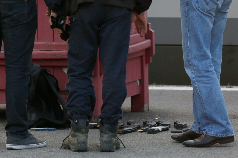 French President Francois Hollande will award France's highest honour, the Legion d'honneur, to three US citizens and a Briton who helped disarm a machine gun-toting attacker on a train last week. Gunman foiled on France Train,France train shooting,France train attack,Gunman,Francois Hollande