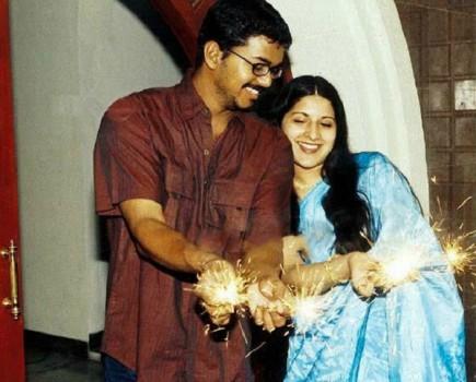 Today is a special day for actor Vijay and his wife Sangeetha as they ring in their 16th wedding anniversary today.