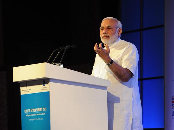 Photos of PM Modi address at the Global 'Call to Action' Summit 2015. PM Modi,modi,Call to Action,Global 'Call to Action' Summit 2015,Global Summit 2015,Global Summit,Narendra Modi