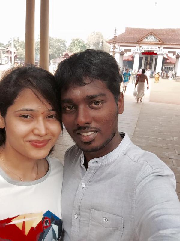 Photos of Director Atlee Celebrating Onam with his wife Priya. Onam,Onam celebration,Vijay 59,Atlee,Priya,Atlee and Priya,Atlee and Priya celebrate onam,onam 2015