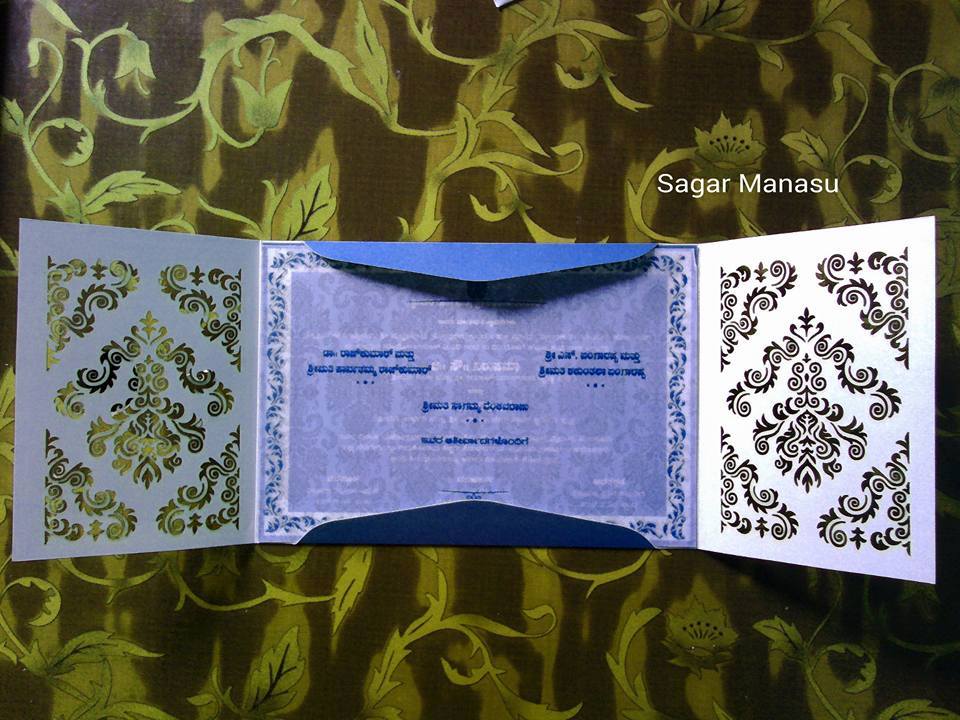 Actor Shivarajkumar daughter Nirupama's Wedding Invitation Card. Shivarajkumar,Shivarajkumar daughter Wedding Invitation,Shivarajkumar daughter Nirupama's Wedding Invitation Card,Nirupama Wedding Invitation Card,Wedding Invitation Card,marriage Invitation Card