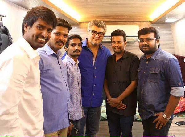 South Indian Actor Thala Ajith wishes Soori on his Birthday. Ajith,Thala Ajith,Soori,Soori birthday,Soori birthday celebration,Ajith wishes Soori,actor Soori,comedy actor Soori