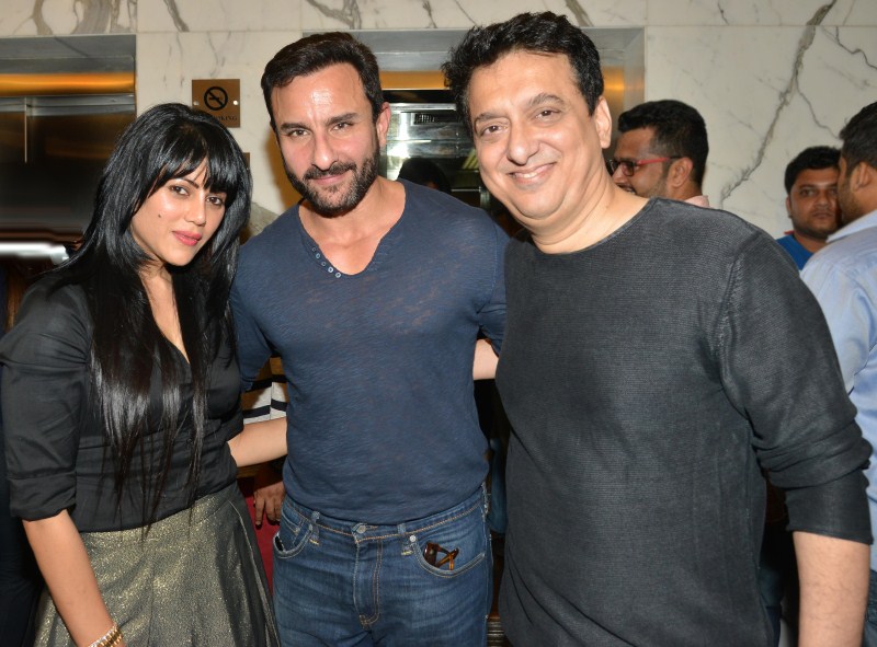 Bollywood Actor Saif Ali Khan, Ranbir Kapoor and Actress Katrina Kaif and at Phantom Special Screening. Saif Ali Khan,Katrina Kaif,Ranbir Kapoor,Phantom Special Screening,Phantom,Saif Ali Khan at Phantom Special Screening,Katrina Kaif at Phantom Special Screening,Ranbir Kapoor at Phantom Special Screening,Phantom Special Screening pics,Phantom Special Scree