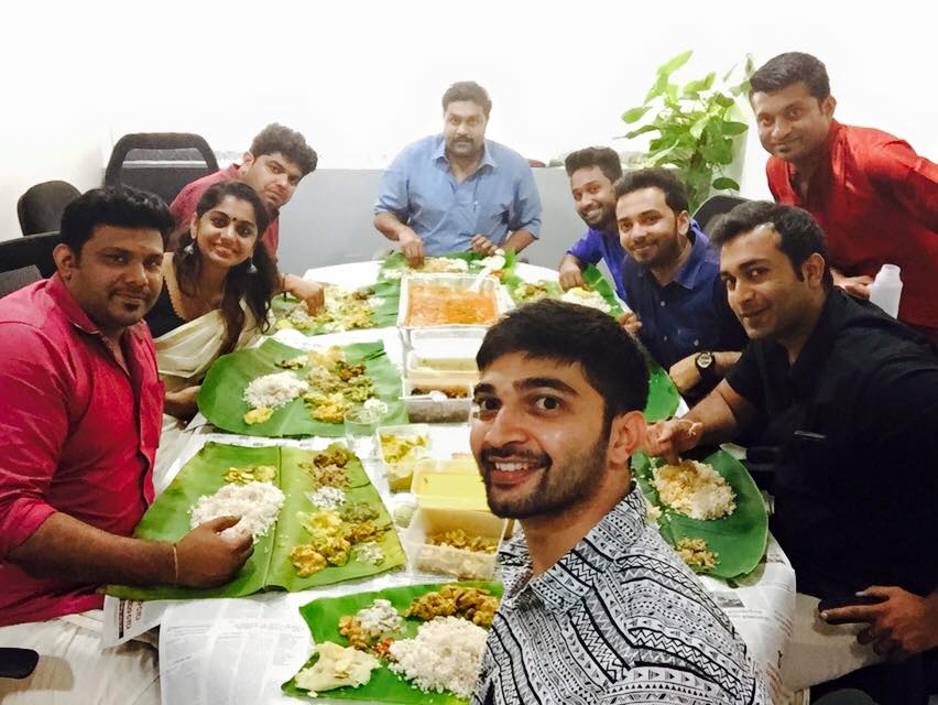 South Indian actress Meera Nandan celebrated Onam in Dubai. Meera nandan,meera nandan onam,meera nandan radio jockey,RJ meera nandan,meera nandan in dubai,onam 2015,celebrities onam celebrations