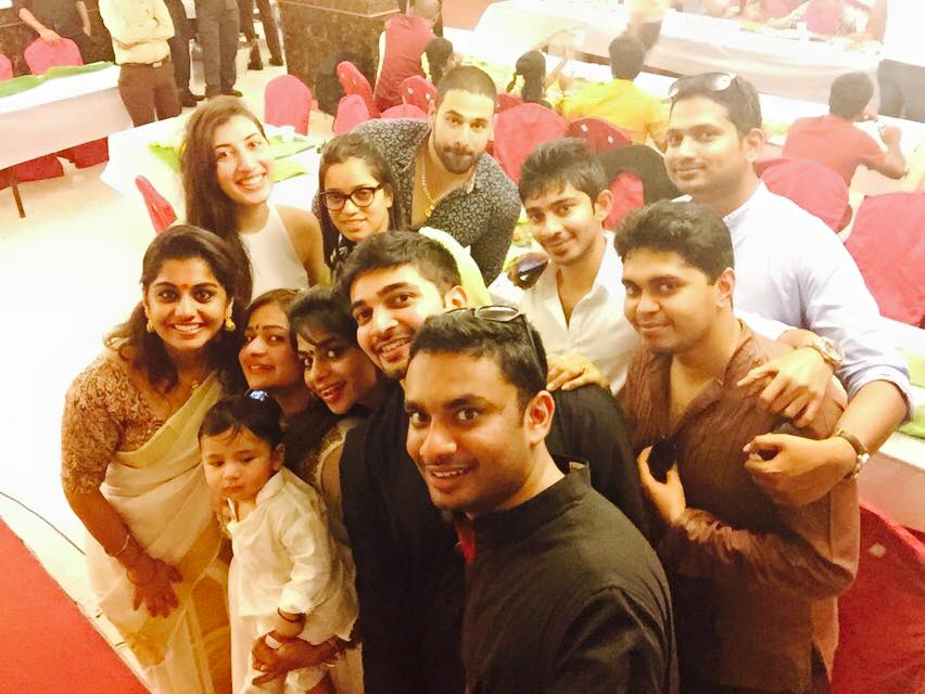 South Indian actress Meera Nandan celebrated Onam in Dubai. Meera nandan,meera nandan onam,meera nandan radio jockey,RJ meera nandan,meera nandan in dubai,onam 2015,celebrities onam celebrations