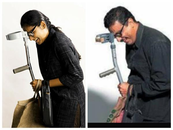 News Actress Lakshmi Priyaa Chandramouli's Tribute to Ulaga Nayagan Kamal Haasan. Kamal Hassan,Ulaga Nayagan Kamal Hassan,Lakshmi Priyaa Chandramouli,Lakshmi Priyaa Chandramouli as Kamal Hassan,Lakshmi Priyaa Chandramouli photoshoot,actress Lakshmi Priyaa Chandramouli