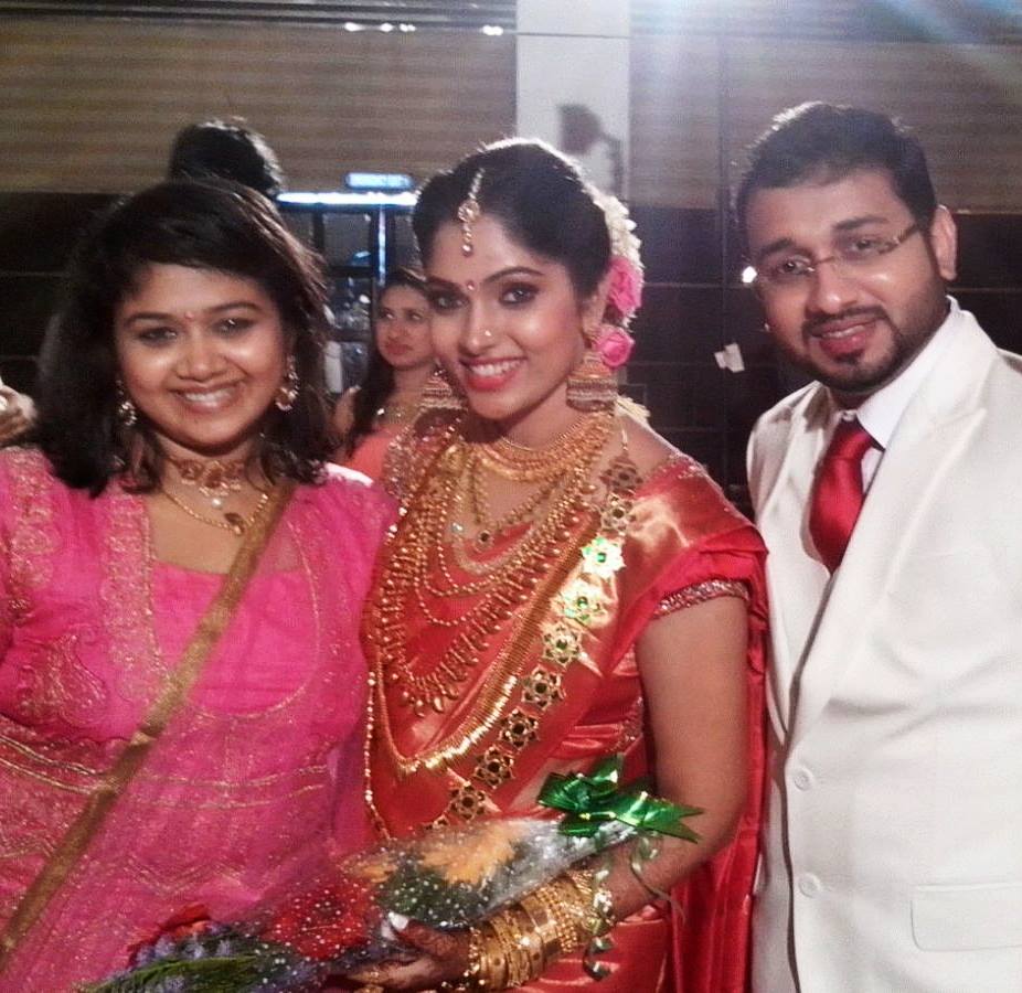 Celebrities from Malayalam entertainment industry attended the wedding receptiion of Muktha and Rinku Tomy. Muktha,muktha wedding reception,muktha reception photos,muktha rinku wedding reception