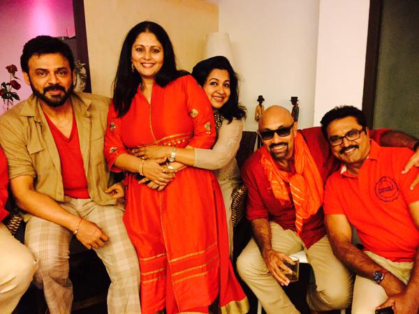 The 6th annual gathering of South Indian celebs of 80s happened on Saturday in Chennai. Actors meeting,80s actor meeting,mohanlal,south actors annual meeting,old actors meeting,80s stars meet,80s stars meet chennai,80s stars meet yesterday