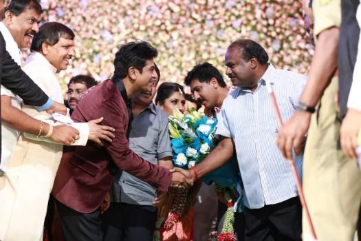 Shivarajkumar daughter Nirupama-Dileep Wedding Reception