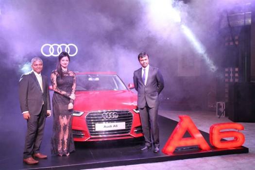 South Indian Actress Pooja Kumar Launched Brand New Audi A6 Matrix in Chennai.