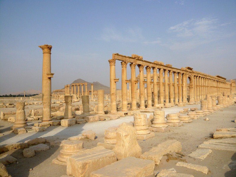 The hardline Islamic State group has destroyed part of an ancient temple in Syria's Palmyra city. ISIS,Syria Palmyra Ruins,Islamic State,Palmyra city,Islamic State Blows Up Temple of Bel,ancient temple,ancient temple in Syria