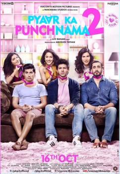 Bollywood Movie Pyaar Ka Punchnama 2 First Look Poster.