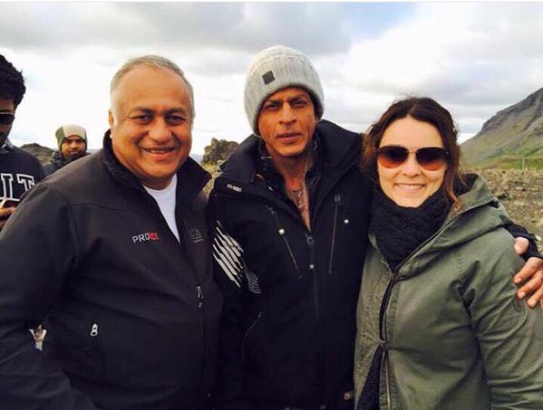 Bollywood superstar Shahrukh Khan and actress Kajol in Iceland for his upcoming film Dilwale. Shahrukh Khan,srk,Shahrukh Khan and Kajol,Kajol,Dilwale,bollywood movie Dilwale,Shahrukh Khan and Kajol in Iceland,Shahrukh Khan in Iceland,Kajol in Iceland,Dilwale movie stills,Dilwale movie pics,Dilwale movie images,Dilwale movie photos,Dilwale movie pi