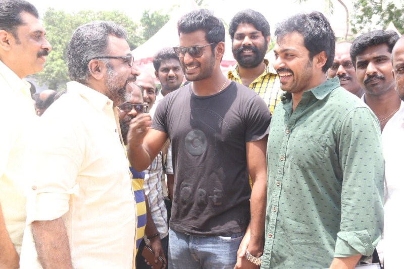 South Indian Actor Vishal and Karthi at Nadigar Sangam Press Meet. Vishal,Karthi,Vishal and Karthi at Nadigar Sangam Press Meet,Nadigar Sangam Press Meet,Nadigar Sangam,Vishal and Karthi,vishal krishna,Nadigar Sangam Press Meet pics,Nadigar Sangam Press Meet images,Nadigar Sangam Press Meet photos,Nadigar Sangam Press Me