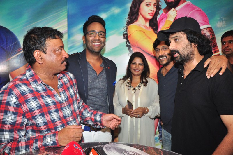 Telugu Actor Manchu Manoj's Dynamate movie Premiere Show at IMAX. Manchu Manoj,Dynamate Premiere Show at IMAX,Dynamate movie review,Dynamate review,Dynamate Premiere Show,Ram Gopal Varma,Lakshmi Manchu