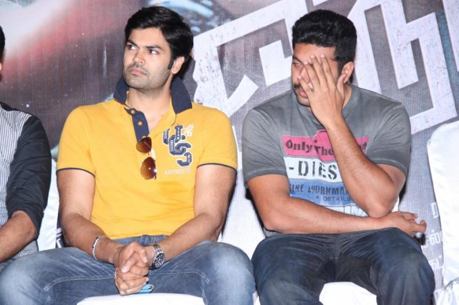 South Indian Actor Jayam Ravi, Director Jayam Raja and Music Director Hiphop Tamizha at Thani Oruvan Sucess Meet. Thani Oruvan,Thani Oruvan Sucess Meet,Jayam Ravi,Jayam Raja,Hiphop Tamizha,Thani Oruvan Thanks Meet,Thani Oruvan Thanks Meet pics,Thani Oruvan Thanks Meet images,Thani Oruvan Thanks Meet photos,Thani Oruvan Sucess Meet pics,Thani Oruvan Sucess Meet images