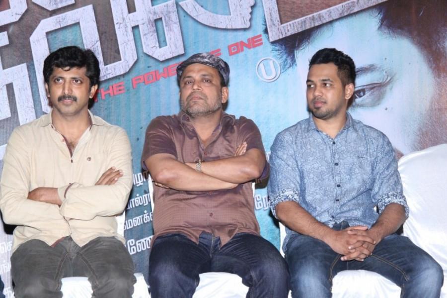 South Indian Actor Jayam Ravi, Director Jayam Raja and Music Director Hiphop Tamizha at Thani Oruvan Sucess Meet. Thani Oruvan,Thani Oruvan Sucess Meet,Jayam Ravi,Jayam Raja,Hiphop Tamizha,Thani Oruvan Thanks Meet,Thani Oruvan Thanks Meet pics,Thani Oruvan Thanks Meet images,Thani Oruvan Thanks Meet photos,Thani Oruvan Sucess Meet pics,Thani Oruvan Sucess Meet images