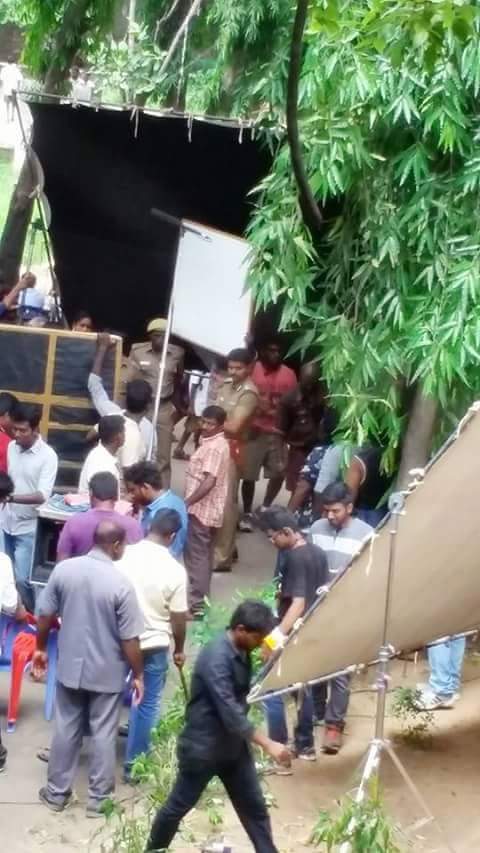 South Indian Actor Ilayathalapathy's Vijay 59 Shooting Spot Still. Puli,Ilayathalapathy,ilayathalapathy vijay,Vijay 59,Vijay 59 Shooting Spot Still,Vijay 59 on the sets