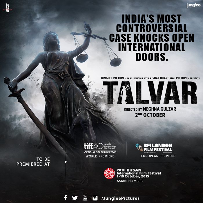 Talvar is an upcoming Bollywood mystery thriller film directed by Meghna Gulzar. Talvar,Talvar Movie Stills,Irrfan Khan,Konkona Sen Sharma,bollywood movie Talvar,Talvar Movie pics,Talvar Movie images,Talvar Movie pictures,Meghna Gulzar,Meghna Gulzar movie