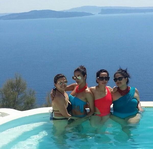 Malaika Arora Khans Greece Holiday With He