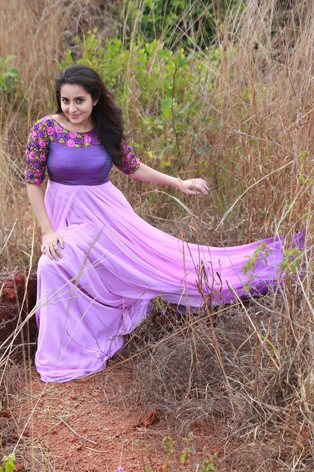 Actress Bhamaa made her acting debut in 2007 through AK Lohithadas' film 'Nivedyam'. Bhama,bhamaa photoshoot,bhama new photos,bhamaa in lavender gown