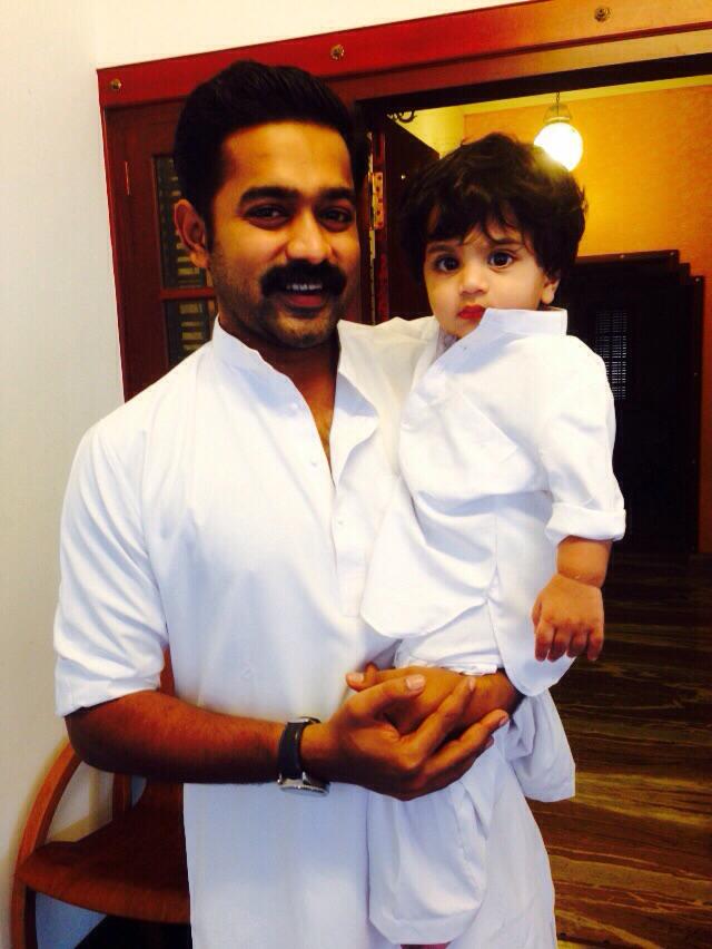 Asif Ali's two-year-old son is Adam. Asif ali,asif ali son,asif ali son adam,asif ali son photos,Adorable kids,malayalam actors and kids,adorable celebrity kids