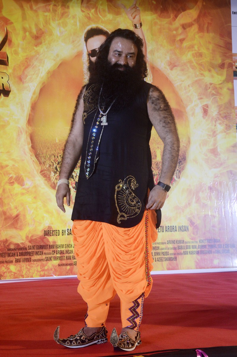 Photos of Gurmeet Ram Rahim Singh at Music Launch of the film 'MSG 2' The Messenger. Gurmeet Ram Rahim Singh,MSG 2 The Messenger,MSG 2,MSG 2 The Messenger music launch,MSG 2 The Messenger audio launch