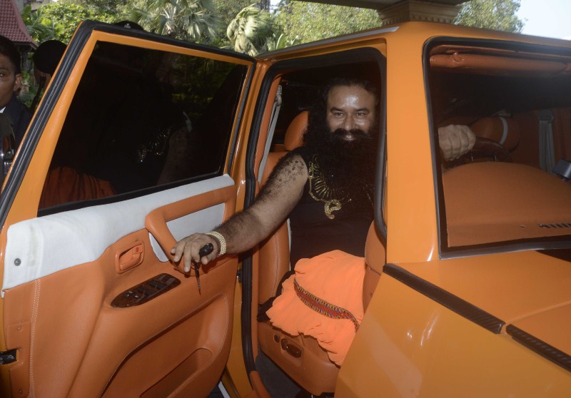 Photos of Gurmeet Ram Rahim Singh at Music Launch of the film 'MSG 2' The Messenger. Gurmeet Ram Rahim Singh,MSG 2 The Messenger,MSG 2,MSG 2 The Messenger music launch,MSG 2 The Messenger audio launch