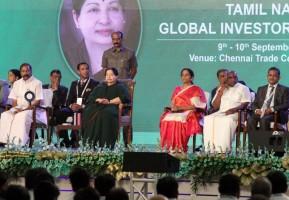 Jayalalithaa,Jayalalithaa inaugurates Tamil Nadu Global Investors Meet,Tamil Nadu Global Investors Meet,Global Investors Meet,TNGIM 2015,GIM 2015