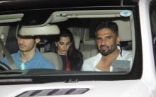 Bollywood Movie Hero Special Screening at Yash Raj Studios.
